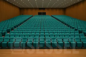 Conference hall chair production
